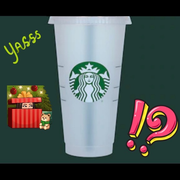 Starbucks Accessories - Mystery Starbucks cup with straw
